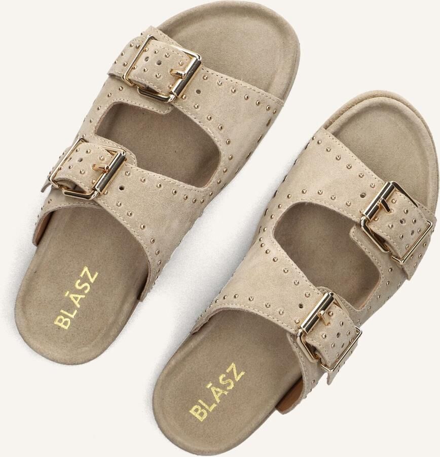 BLASZ Slippers Dames Maggie-07 Maat: 37 Materiaal: Suède Kleur: Beige - Foto 2