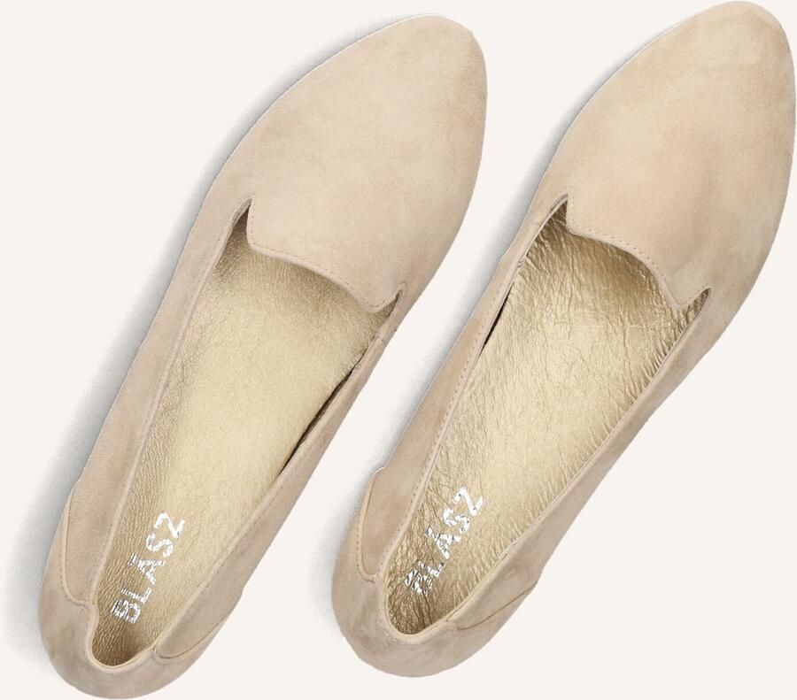 BLASZ Loafers Dames Shn002 Maat: 40 Materiaal: Suède Kleur: Beige - Foto 3