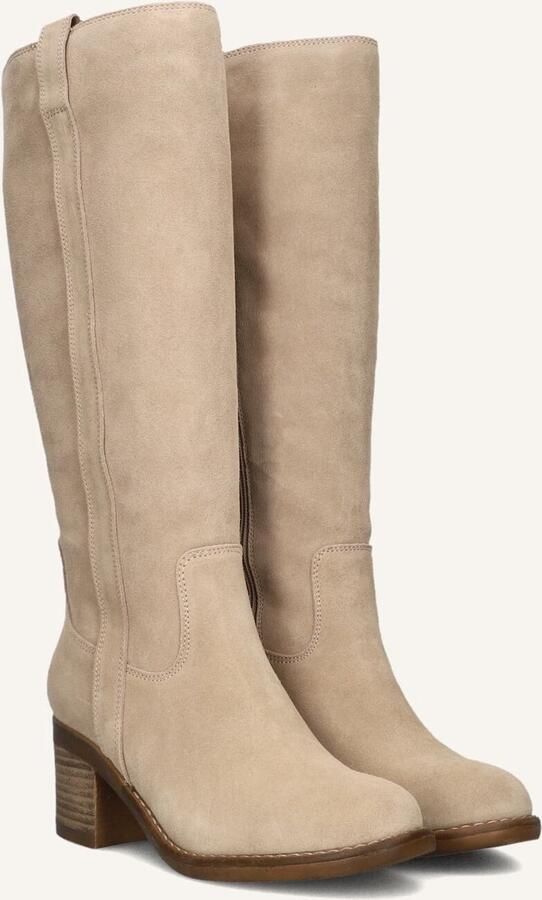 BLASZ Shn2581-07 Laarzen Suède Dames Beige - Foto 3