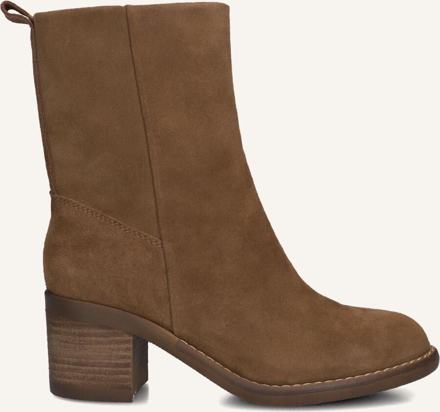 BLASZ Shn2581-09 Enkellaarsjes Enkelboots met rits Dames Bruin - Foto 3