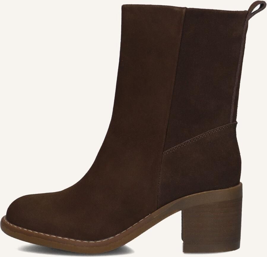 BLASZ Shn2581-09 Enkellaarsjes Enkelboots met rits Dames Bruin - Foto 6