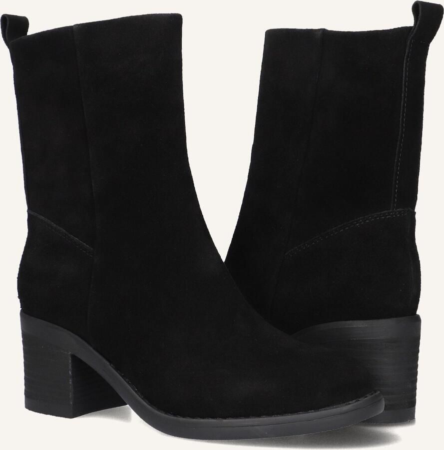 BLASZ Shn2581-09 Enkellaarsjes Enkelboots met rits Dames Zwart - Foto 2