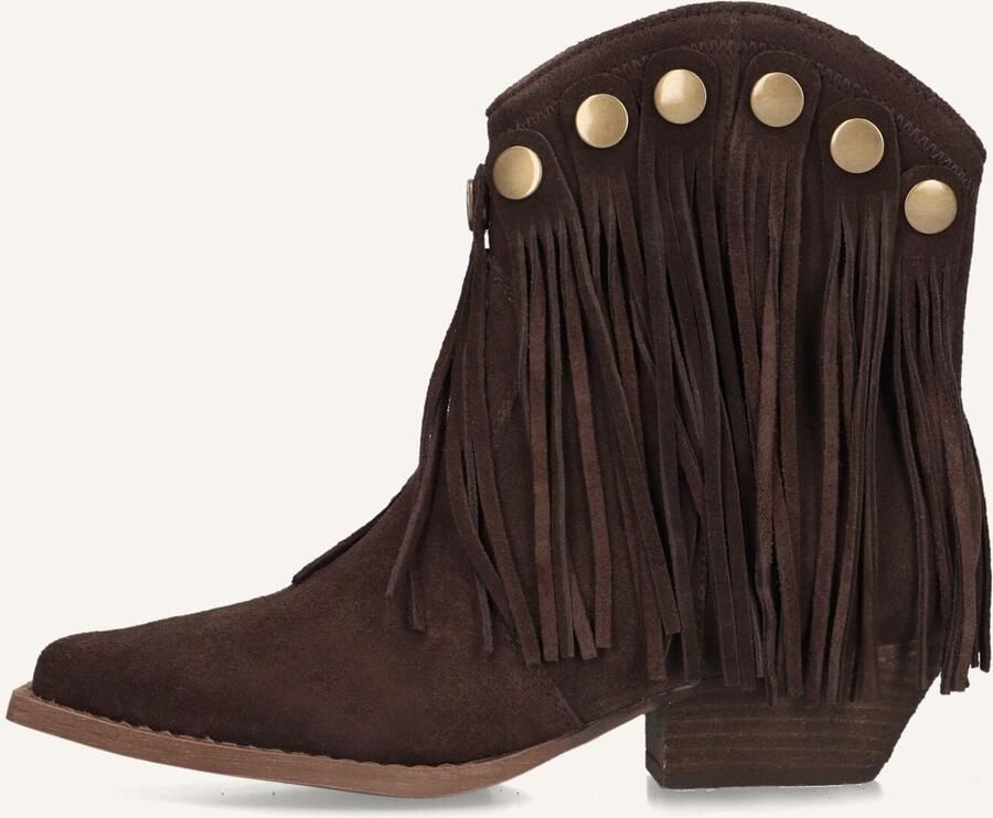 BLASZ Shn3a231-12 Enkellaarsjes Enkelboots met rits Dames Bruin - Foto 6