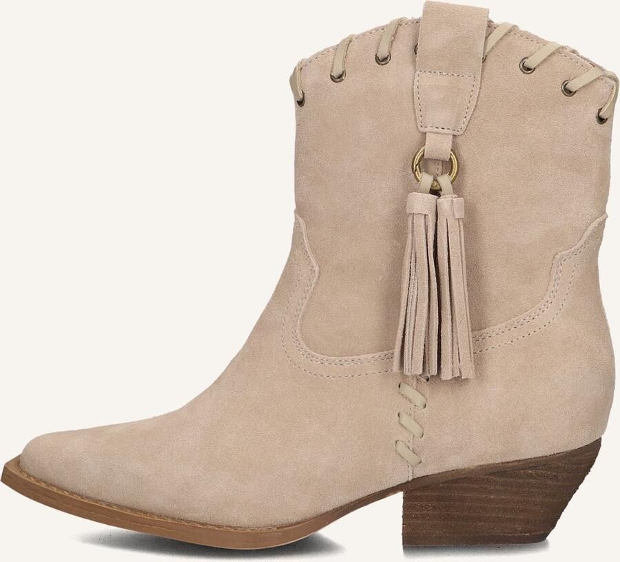 BLASZ Shn3a231-43 Enkellaarsjes Enkelboots met rits Dames Beige - Foto 6