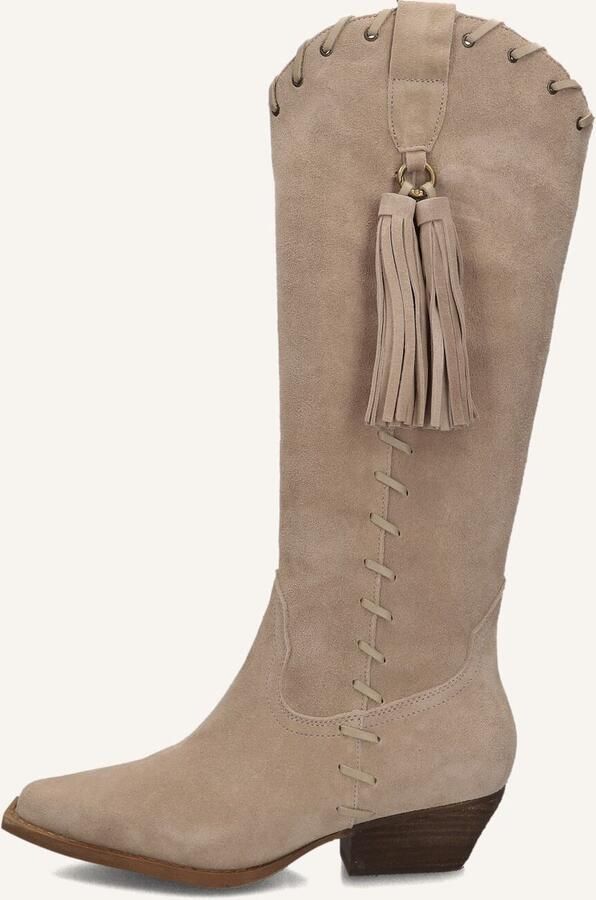 BLASZ Shn3a231-44 Laarzen Suède Dames Beige - Foto 6