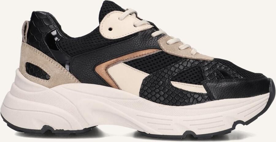 BLASZ Lage Sneakers Dames Tokio-08 Maat: 37 Kleur: Zwart