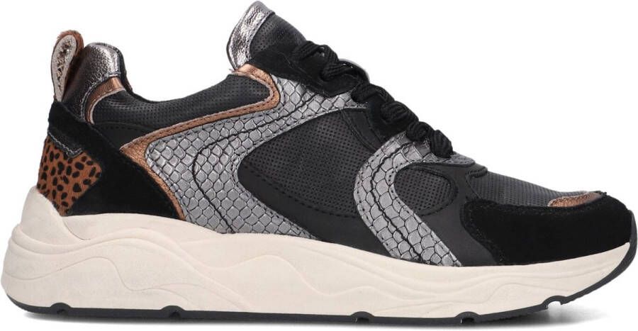 BLASZ Cirop-07 Sneakers Dames Leren Sneaker Zwart