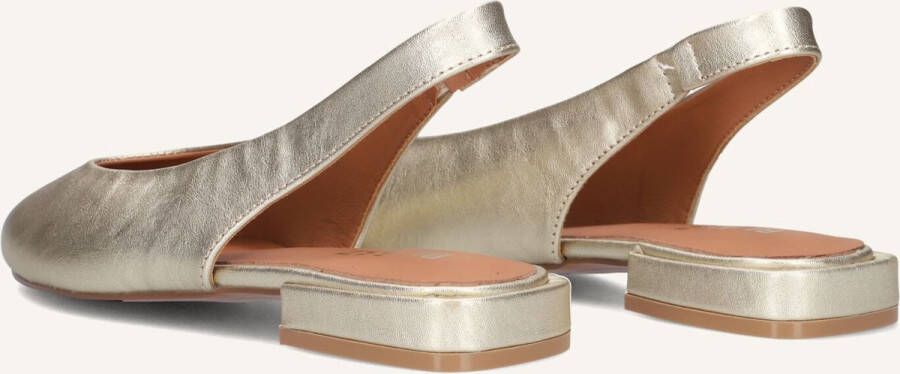 BLASZ Slingbacks Dames Cl15593 Maat: 41 Materiaal: Leatherlook Kleur: Goudkleurig - Foto 2