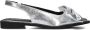 BLASZ Slingbacks Dames Daw0390 Maat: 41 Materiaal: Textiel Kleur: Zilverkleurig - Thumbnail 2