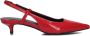 BLASZ Slingbacks Dames Dzrp0666 Maat: 41 Materiaal: Leatherlook Kleur: Rood - Thumbnail 2