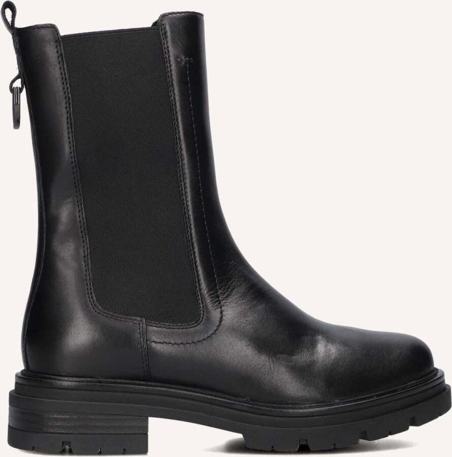 Blasz Stijlvolle zwarte enkellaarsjes - Foto 5