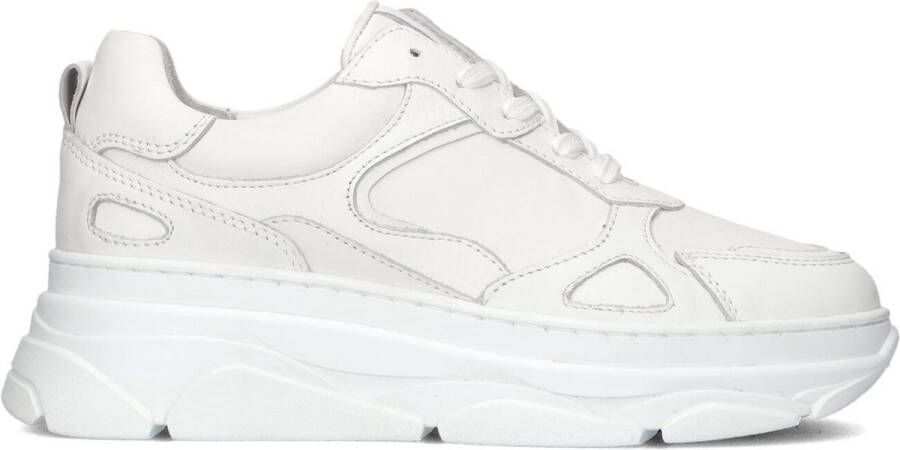 BLASZ Lage Sneakers Dames Jana-09 Maat: 42 Materiaal: Leer Kleur: Wit