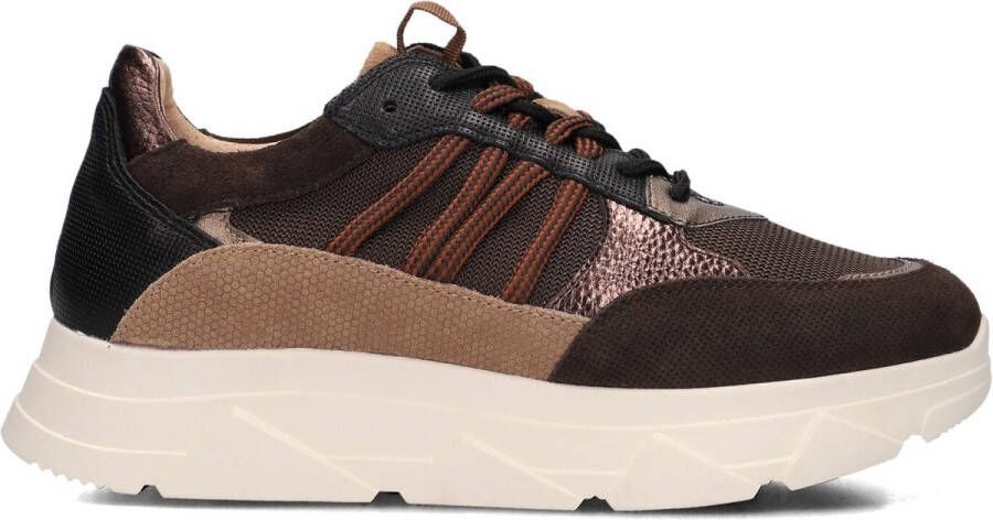 Blasz Bruine Chunky Sole Sneakers voor dames