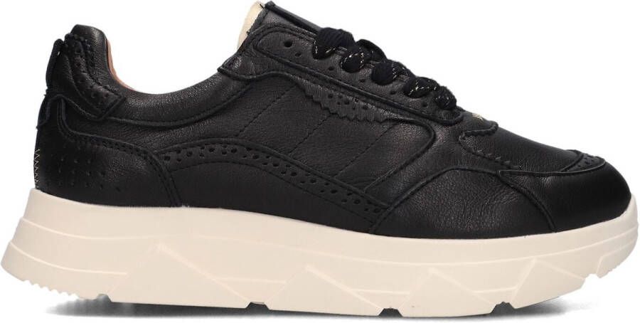 BLASZ Kady Fat Sneakers Dames Leren Sneaker Zwart