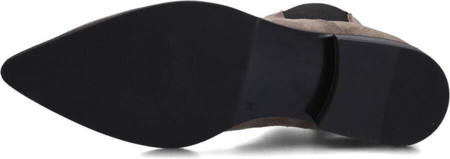BLASZ L63201 Enkellaarsjes Enkelboots met rits Dames Grijs