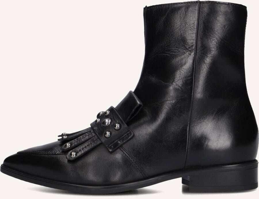 BLASZ Enkellaarsjes Dames L63202 Maat: 38 Materiaal: Leer Kleur: Zwart - Foto 3