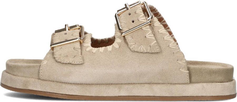 BLASZ Slippers Dames Mag-40 Maat: 42 Materiaal: Suède Kleur: Beige - Foto 2