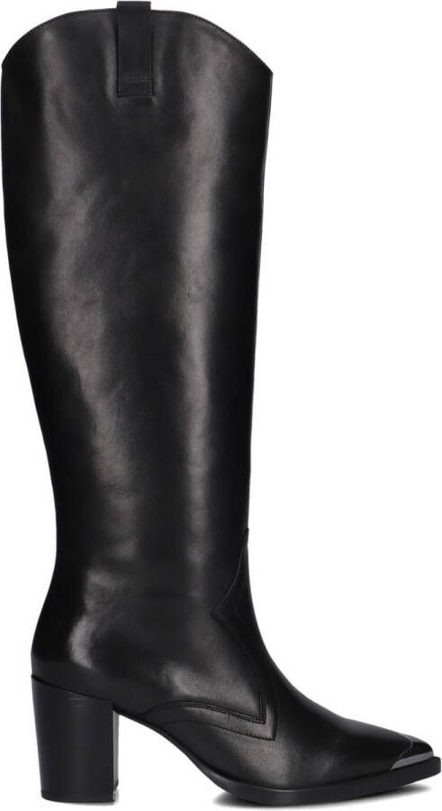 BLASZ Hoge Laarzen Dames New-americana-low Maat: 40 Materiaal: Leer Kleur: Zwart - Foto 2