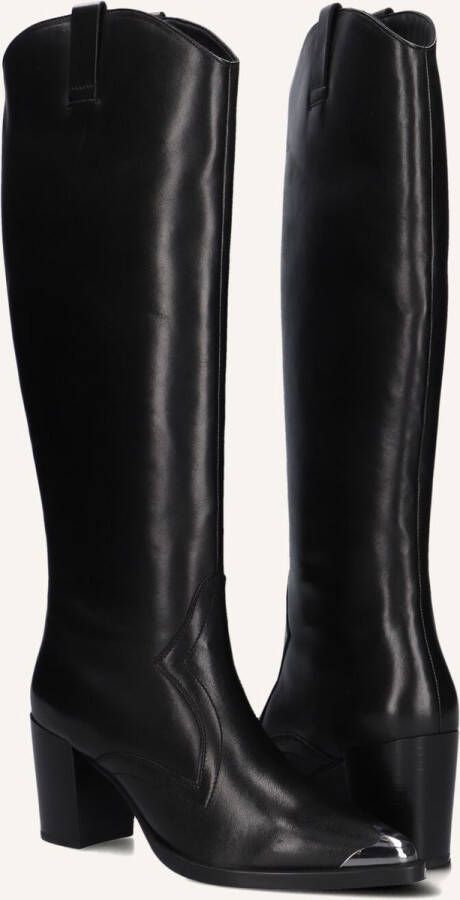 BLASZ Hoge Laarzen Dames New-americana-low Maat: 40 Materiaal: Leer Kleur: Zwart - Foto 2