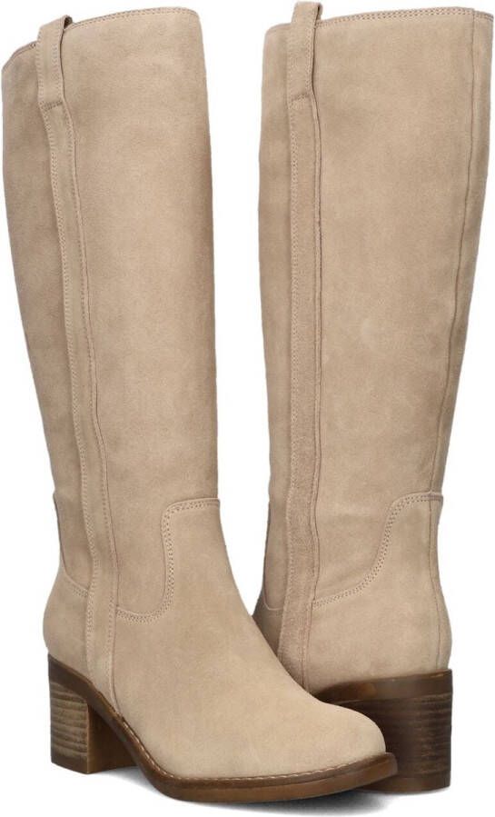 BLASZ Shn2581-07 Laarzen Suède Dames Beige
