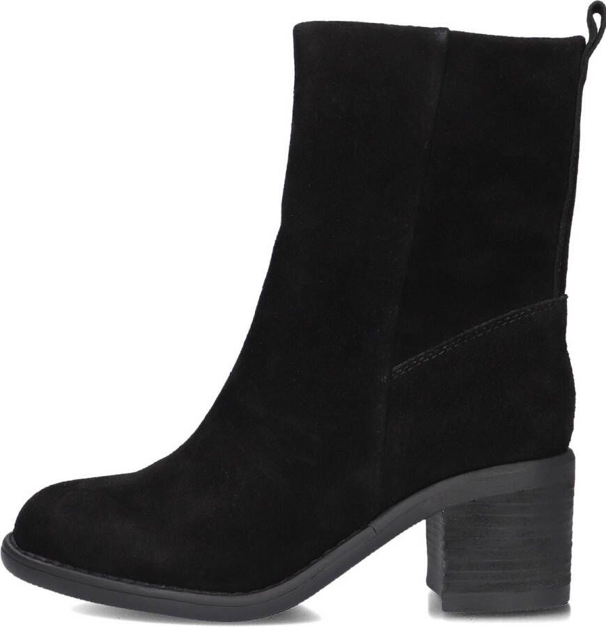 BLASZ Shn2581-09 Enkellaarsjes Enkelboots met rits Dames Zwart - Foto 4