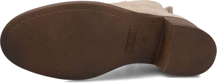 BLASZ Shn2581-09 Enkellaarsjes Enkelboots met rits Dames Beige - Foto 2