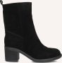BLASZ Shn2581-09 Enkellaarsjes Enkelboots met rits Dames Zwart - Thumbnail 2