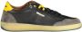 Blauer Heren Sportieve Zwarte Sneakers met Contrastdetails Black Heren - Thumbnail 1