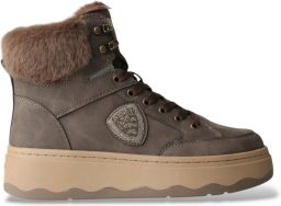 Blauer USA High-top sneaker met strassteentjes