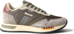 Blauer.USA Sneakers laag olijfgroen gemengde kleuren