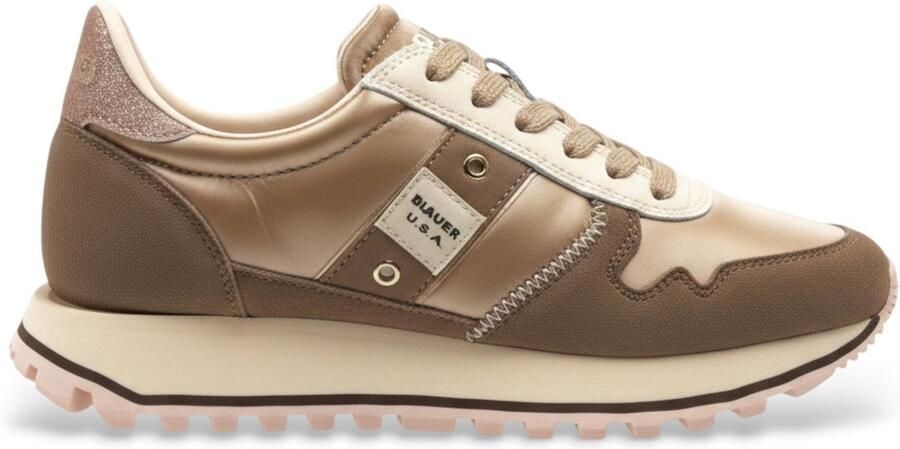 Blauer Trainers Millen 03 bruin goud
