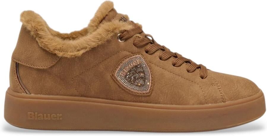 Blauer Victory pantoffels cognac