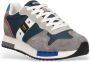 Blauer Classic Runner Sneakers Casual Style Gray - Thumbnail 1