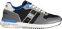 Blauer Grijze Polyester Sneaker Modern Ontwerp Multicolor Heren - Thumbnail 1