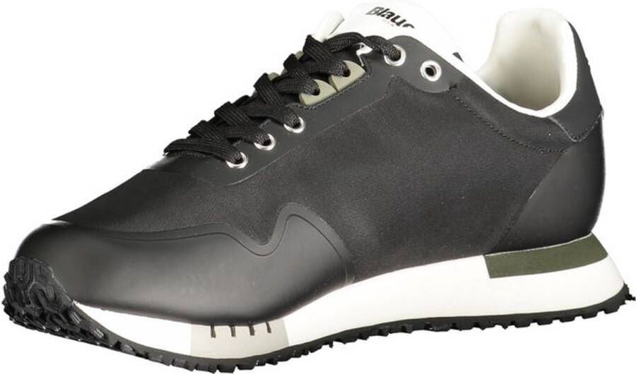 Blauer Zwarte stoffen en leren schoenen S4Dexter01 Rip Black Heren