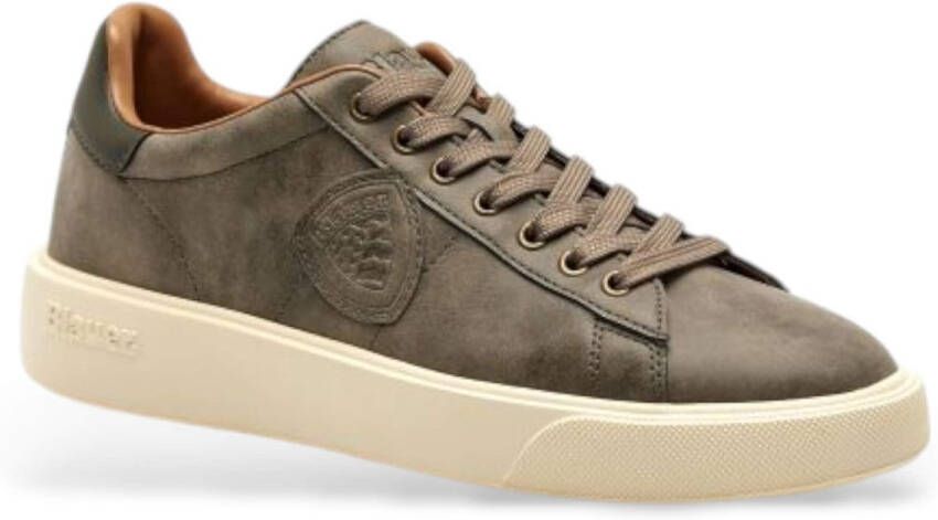 Blauer Scarpa taupe leren schoenen