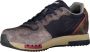 Blauer Blauwe Designer Sneakers met Contrasterende Accenten Multicolor Heren - Thumbnail 1