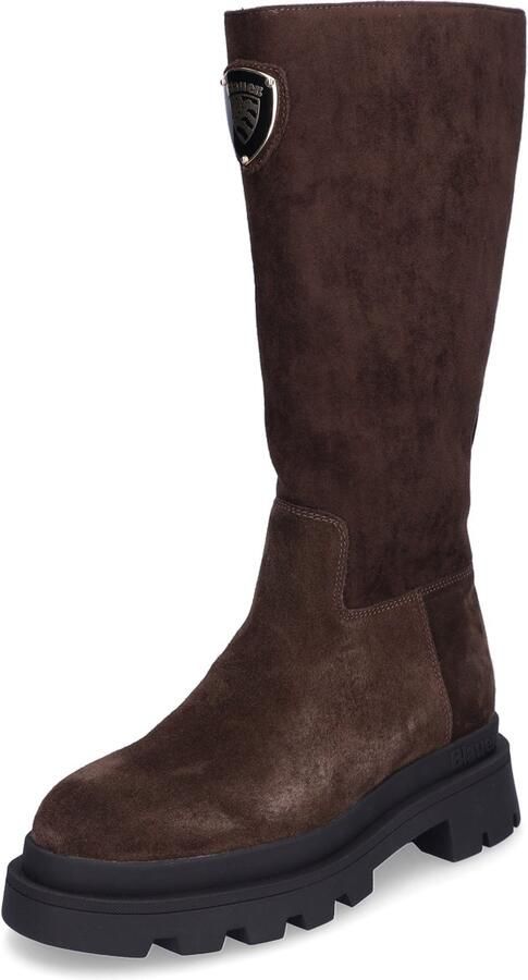 Blauer USA Laarzen van leer met label-applicatie model 'KIMMEL'
