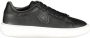 Blauer Zwarte Leren Sneakers Voor Heren Met Stijl - Thumbnail 1