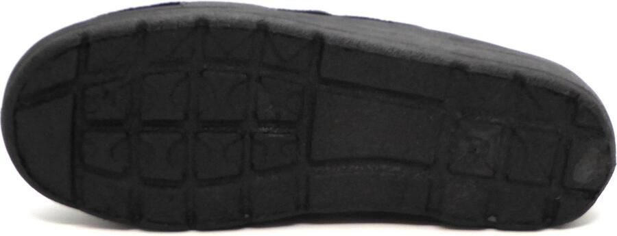 Blenzo Heren Pantoffel Muil 7864-6 Zwart Corduroy - Foto 4