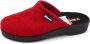 Blenzo Dames Pantoffel Muil 8165-1 Rood - Thumbnail 1
