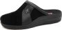 Blenzo Heren Pantoffel Muil 7864-6 Zwart Corduroy - Thumbnail 1
