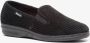 Blenzo heren pantoffels rib zwart Sloffen - Thumbnail 2
