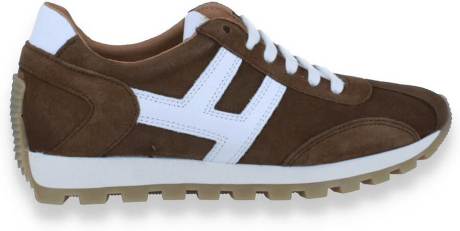 BLG 86 Blg Dames Sneaker Bruin wit