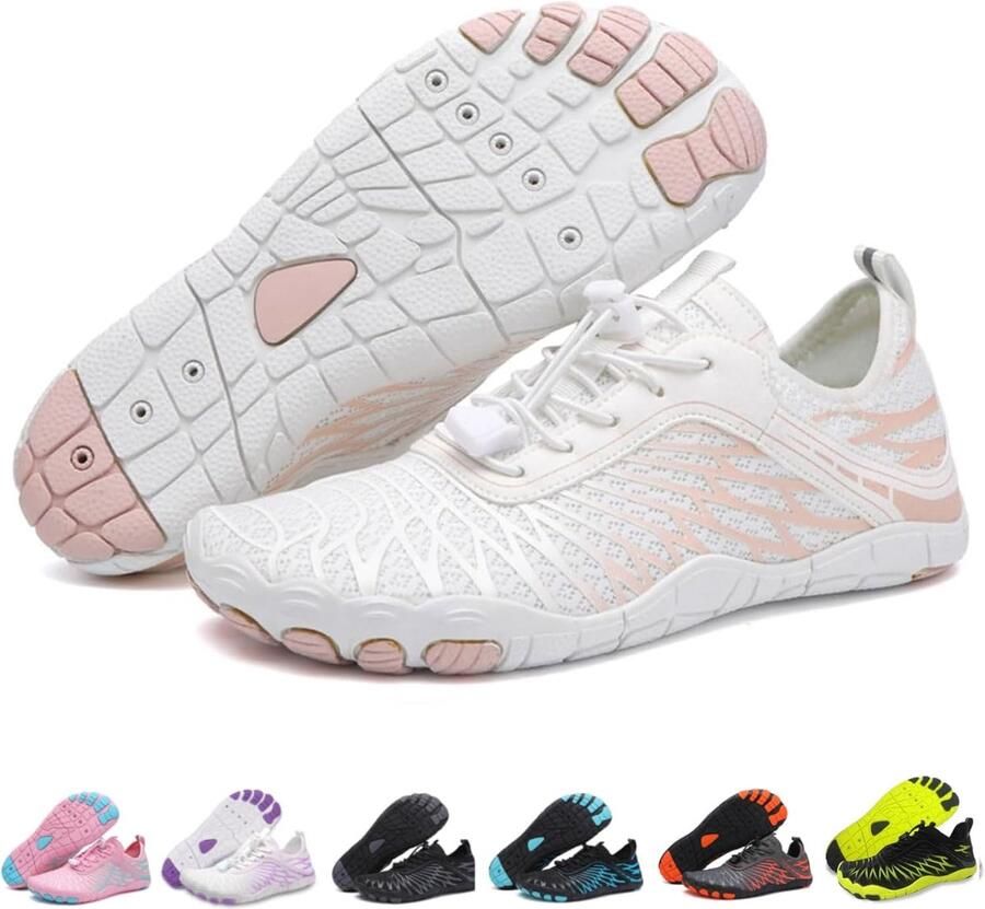 Blote voeten schoenen voor nen met brede teen box gezond & antislip ade d blootsvoets waterschoenen strand zwembad aqua zwem surfen wandelen wandelschoenen