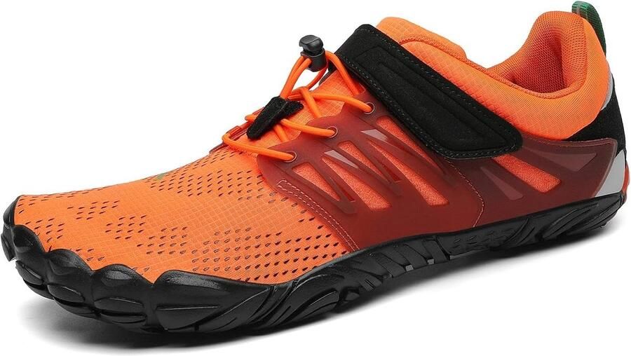 Blotevoetenschoenen voor en ade d antislip met brede teenbox en zero-drop-zool