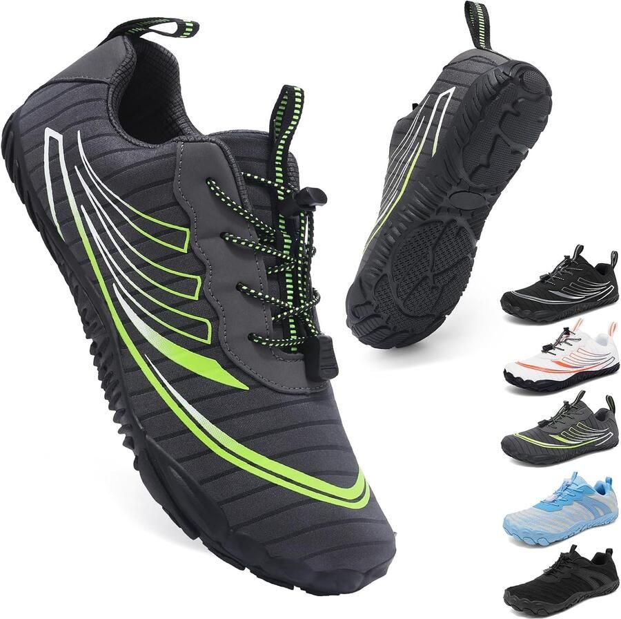 Blotevoetenschoenen voor en licht ade d sneakers loopschoenen gymschoenen met brede teenbox