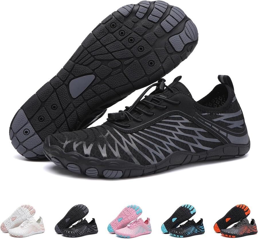 Blotevoetenschoenen voor en waterschoenen gezonde en comfortabele wandelschoenen aquaschoenen blote voeten strandschoenen badschoenen brede teenbox zwemschoenen