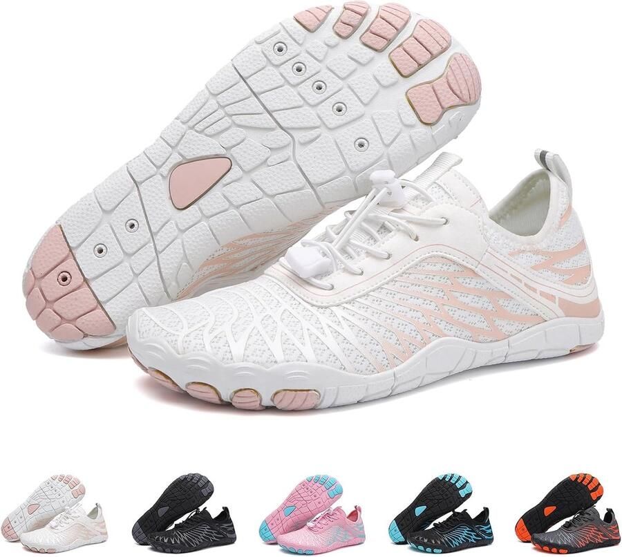 Blotevoetenschoenen voor en waterschoenen gezonde en comfortabele wandelschoenen aquaschoenen blote voeten strandschoenen badschoenen brede teenbox zwemschoenen
