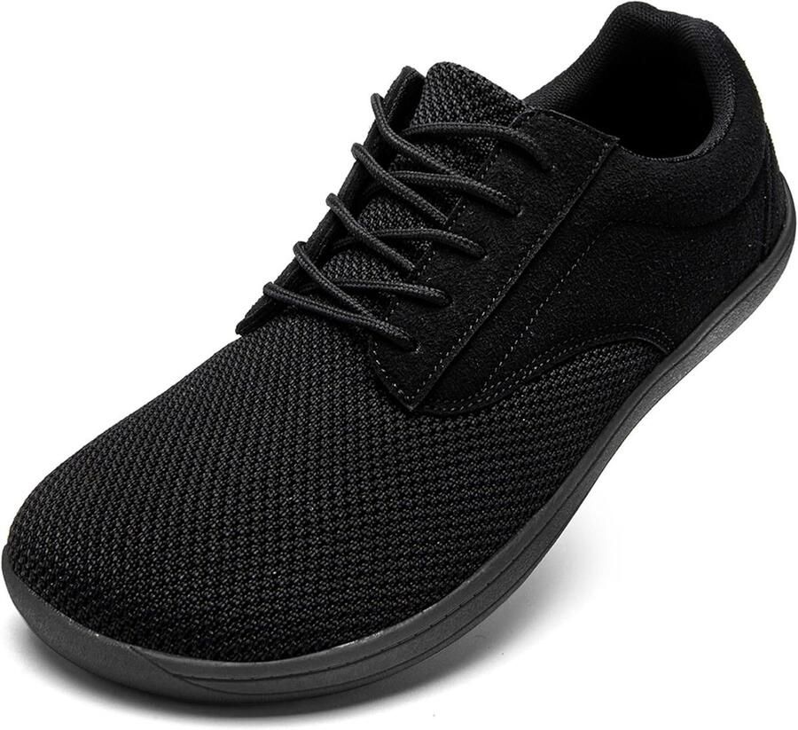 Blotevoetenschoenen voor heren brede teenschoenen zero-drop-zool minimalistische trailschoenen wandelschoenen